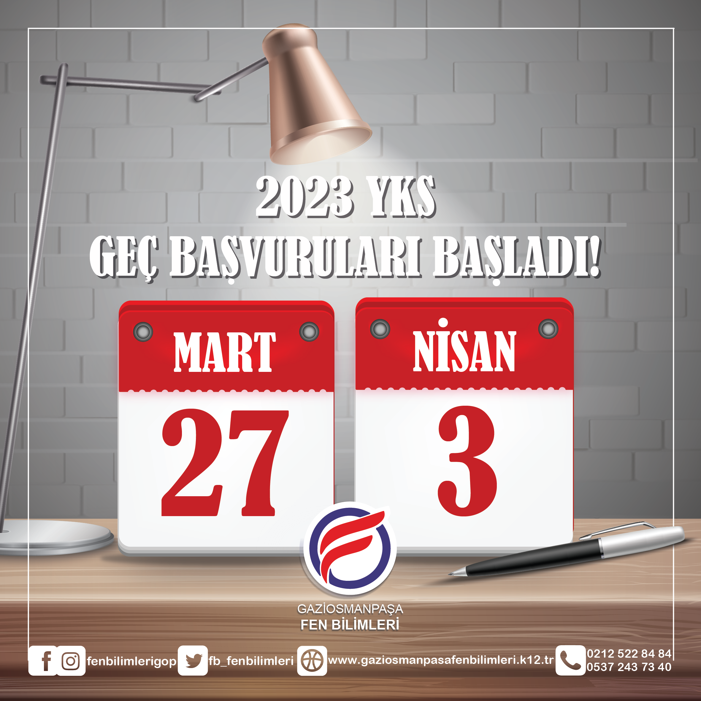 2023 YKS geç başvuruları başladı!